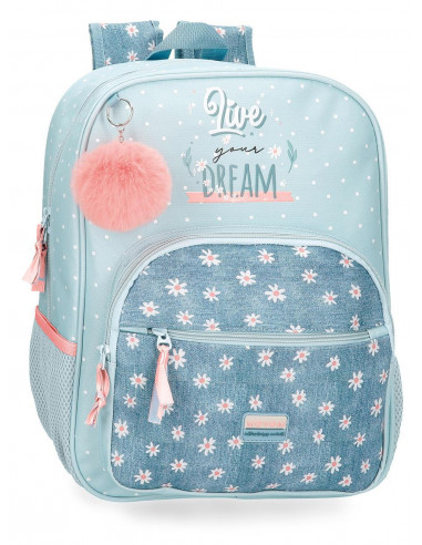 37623D1  ADAPT. BACKPACK  38CM.  LIVE YOUR DREAMS